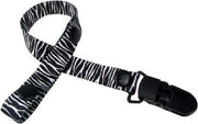 Speenkoord - speenketting zebra print