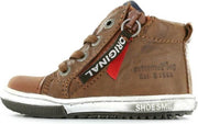 Shoesme babyschoentjes Extreme Flex cognac met rits