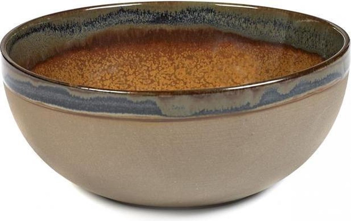 SERAX - Surface - Schaal M 19cm h8 Rusty Brown
