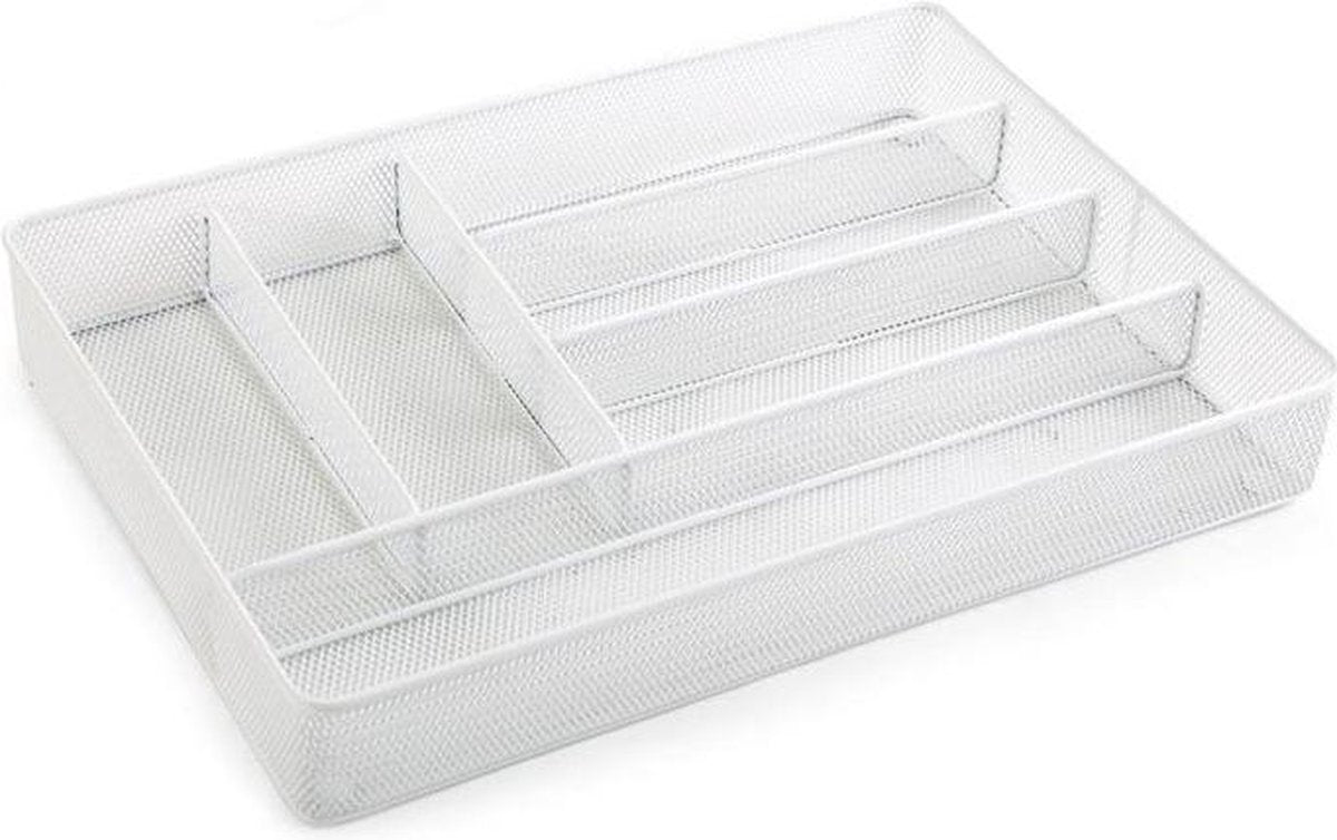 Bureau organizer wit metaal Confortime