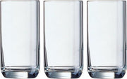 12x Stuks waterglazen/sapglazen transparant 350 ml - Glazen / longdrinkglazen