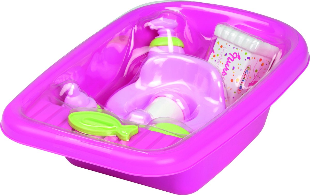 écoiffier Babybadje En Potje 32 Cm 6-delig