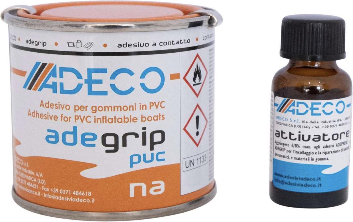 PVC Rubberboot Reparatieset 2 componenten 125 ml