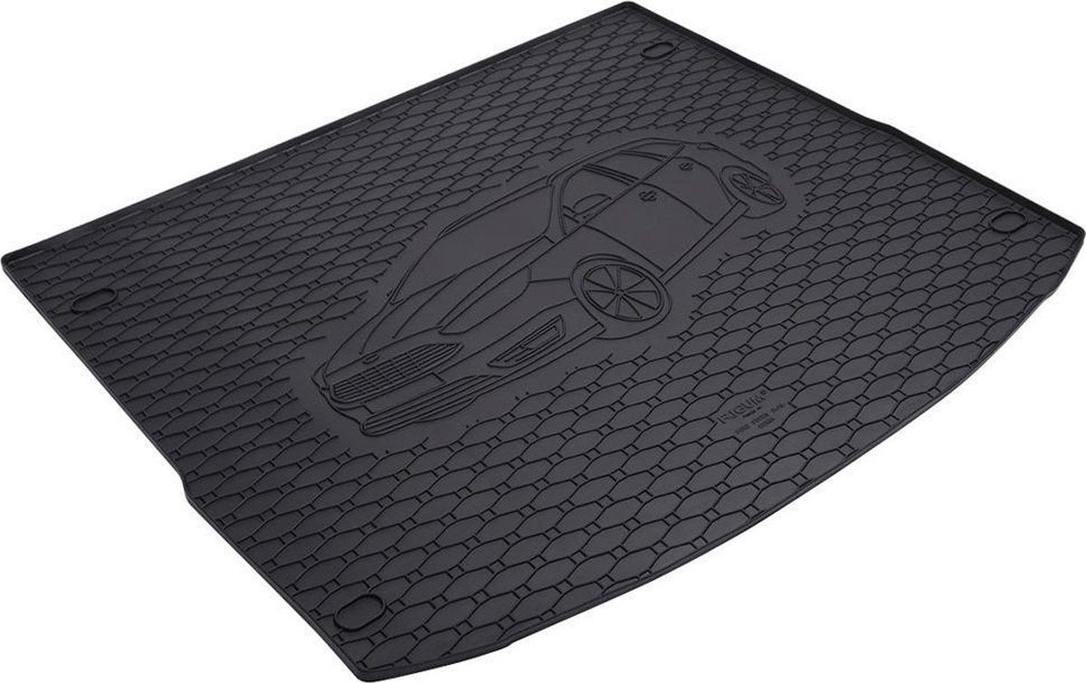 Rubber kofferbakmat met opdruk - geschikt voor Ford Focus Station 2011-2018