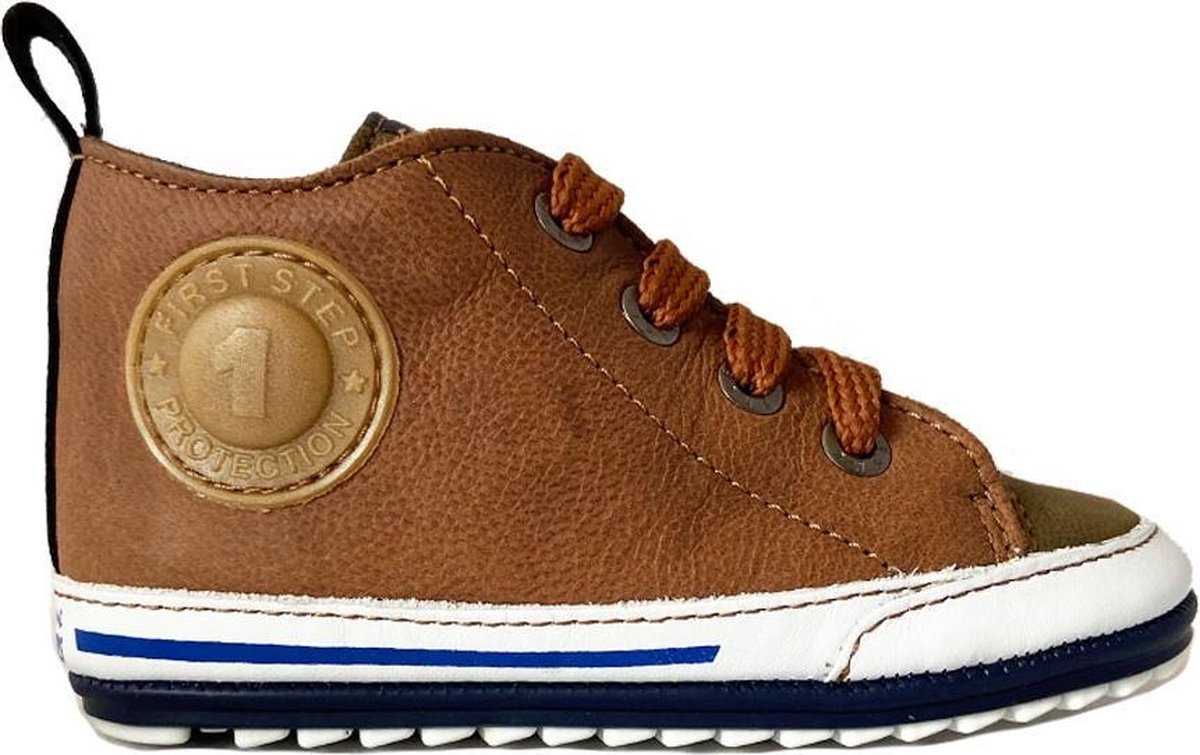 Shoesme Babyproof Smart babyschoenen cognac - Maat 22