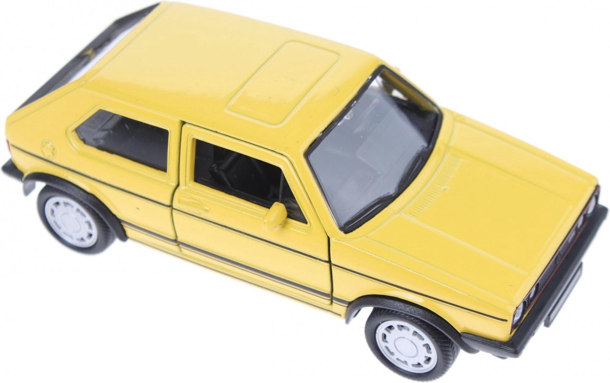 Welly Schaalmodel Volkswagen Golf I Gti Geel