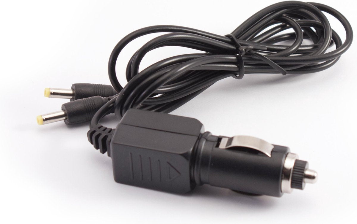 Caliber SP-MPD-DC2 Voedingskabel 12 Volt tweevoudig voor MPD serie