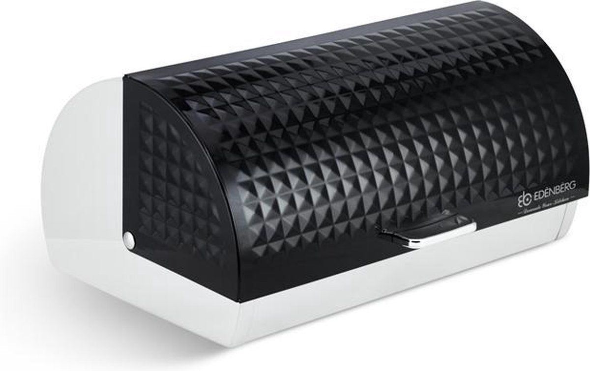 Edënbërg Black Line - Broodtrommel - Vershouddoos - RVS