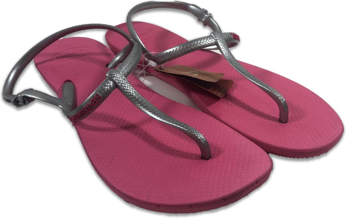 Havaianas - dames - Freedom - Pink/silver - Maat 43-44