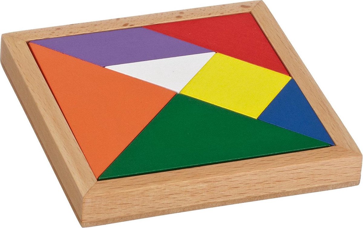 Philos puzzelspel Tangram 4 - 7 stukjes