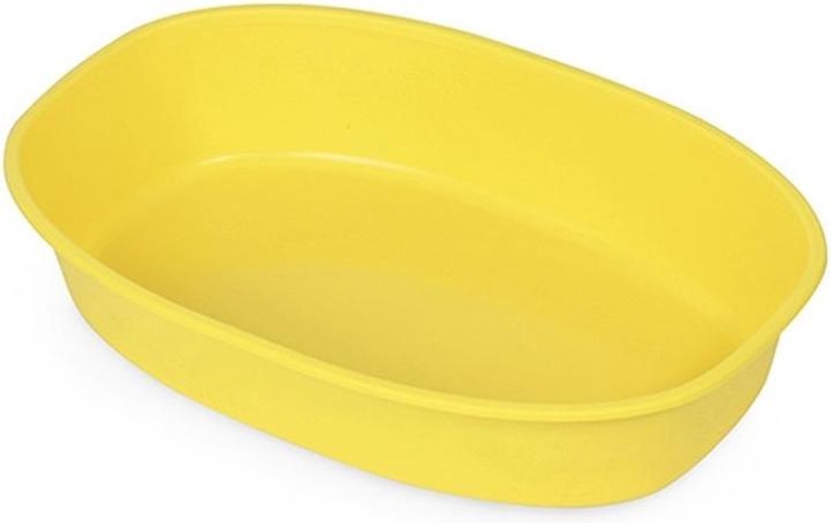 Mps Kittenbak Gemini 42 X 28 X 9 Cm Geel