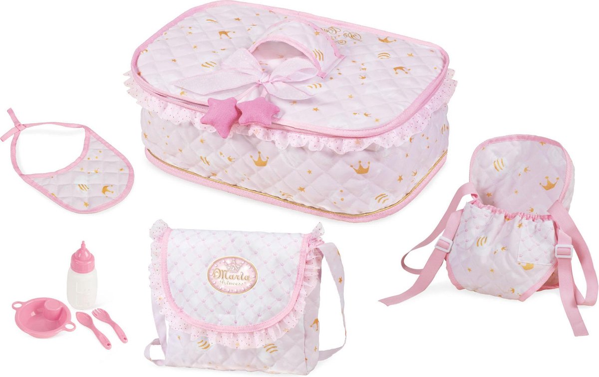 Babypoppen verzorging tas Maria princess