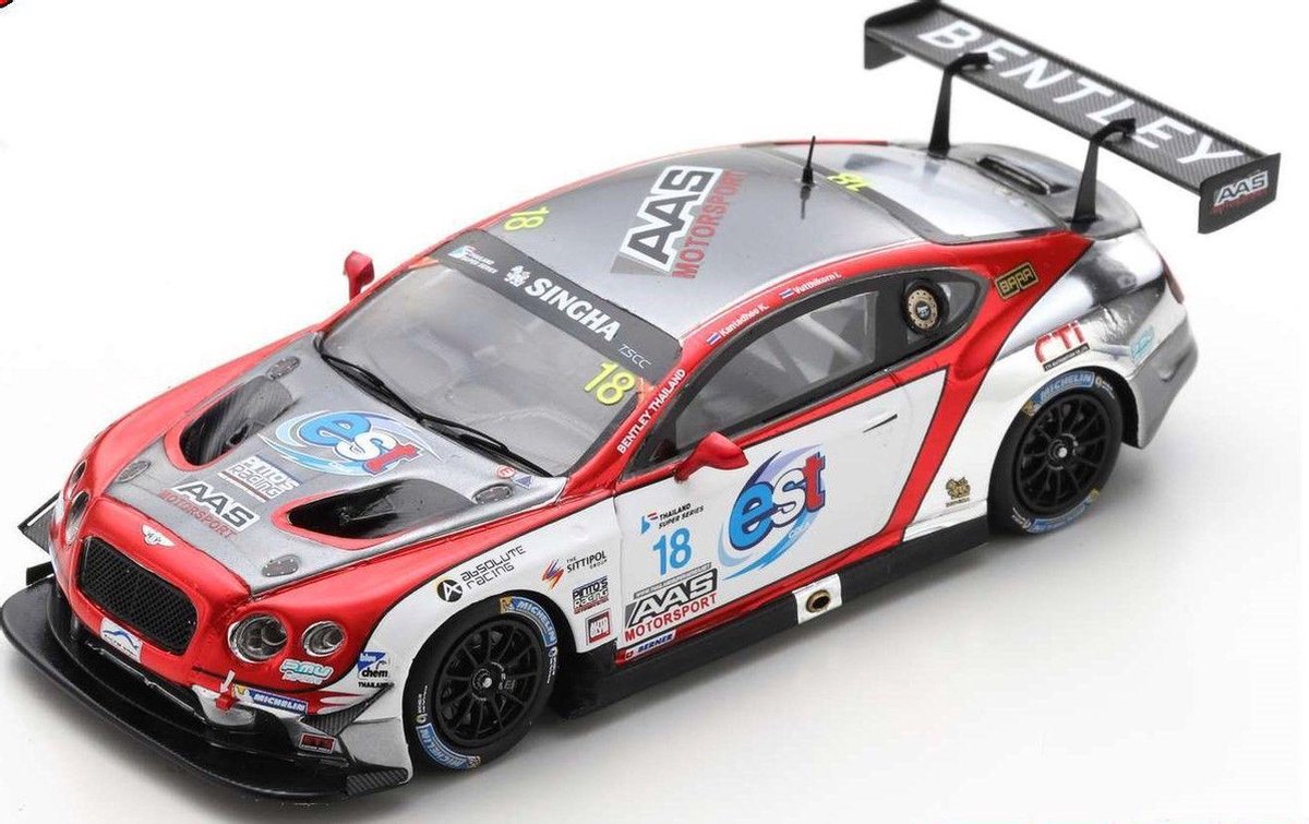 Bentley Continental GT3 #18 Thailand Super 2018