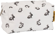 Pericles Toilettas Nero Katoen 28 X 15 Cm Wit/zwart