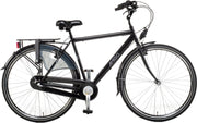 Amigo Bright - Stadsfiets 28 inch - Herenfiets met 3 versnellingen - Matzwart