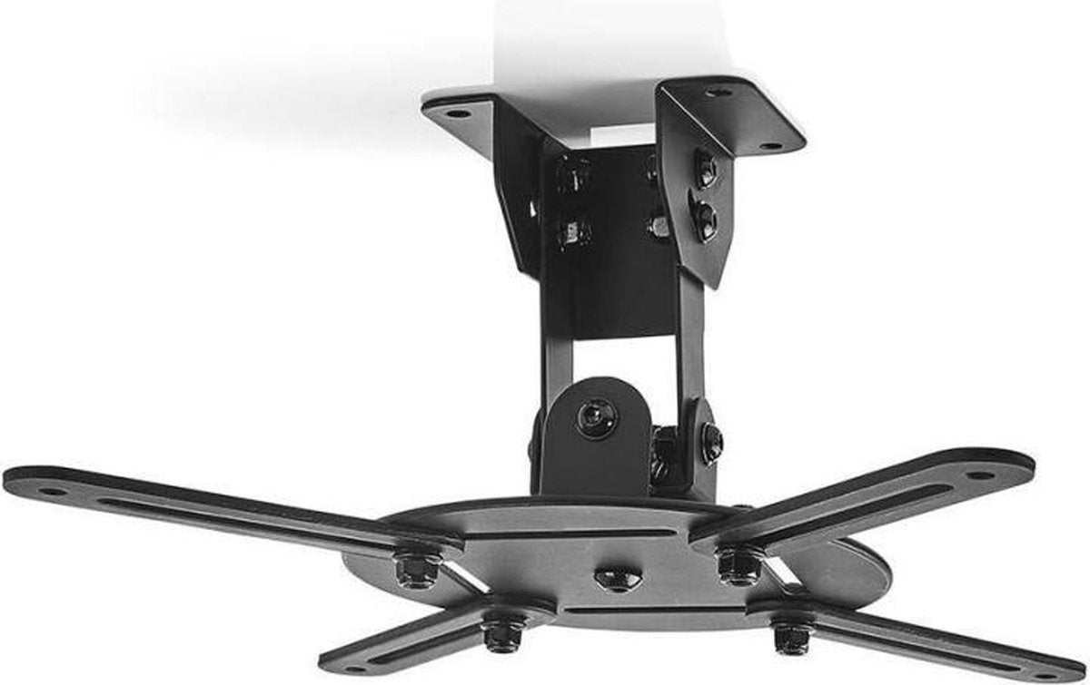 Plafondbeugel voor Projector | 360° Draaibaar | Max. 10 kg | Afstand tot de Muur van 130 mm | Zwart