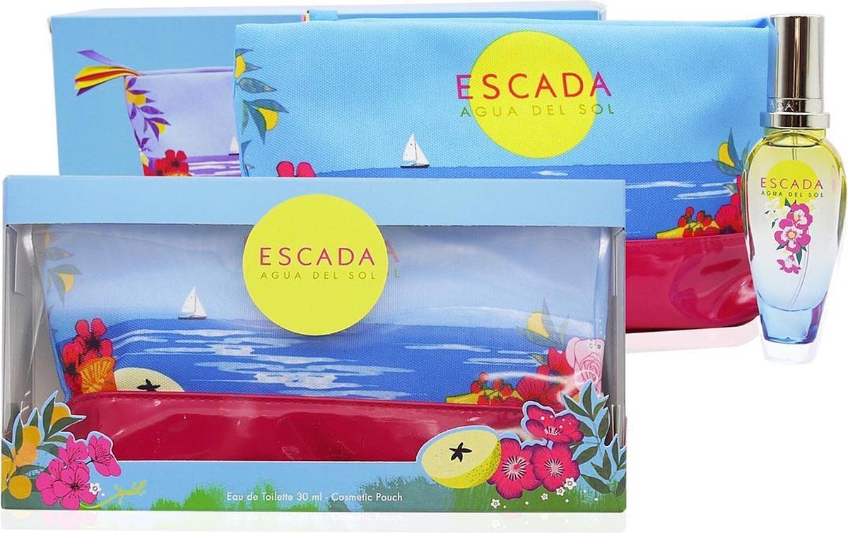 Escada Agua Del Sol Eau De Toilette 30ml + Bolsa Cosmetica 1u.