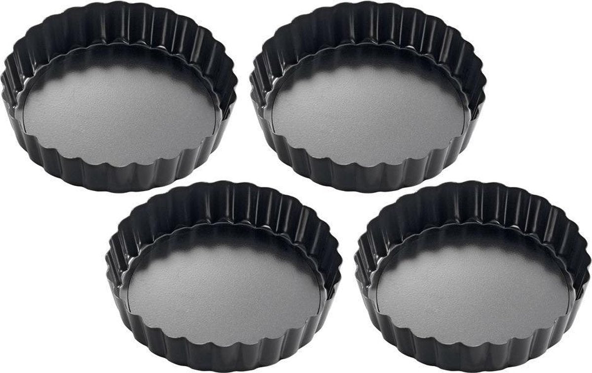 Küchenprofi Tartelette Vormpjes Set Bake Mini - 4 stuks