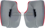 Arai MX-V Wangstukken Cool Grey/Red-15mm