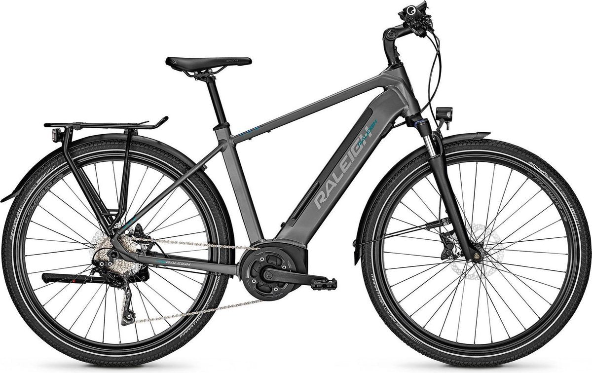 RALEIGH KENT 10 XXL E-BIKE 28 INCH H53 > 10 SPEED GRANITY GREY MATT
