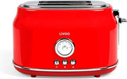 Livoo Broodrooster 2 Sneden - Rood