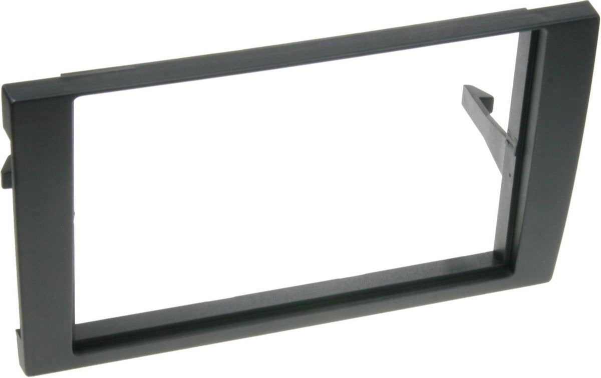2-DIN Paneel Audi A4 (B6) - Seat Exeo Kleur: Zwart