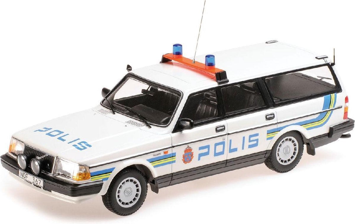 Volvo 240 GL Break Polis Sweden 1986