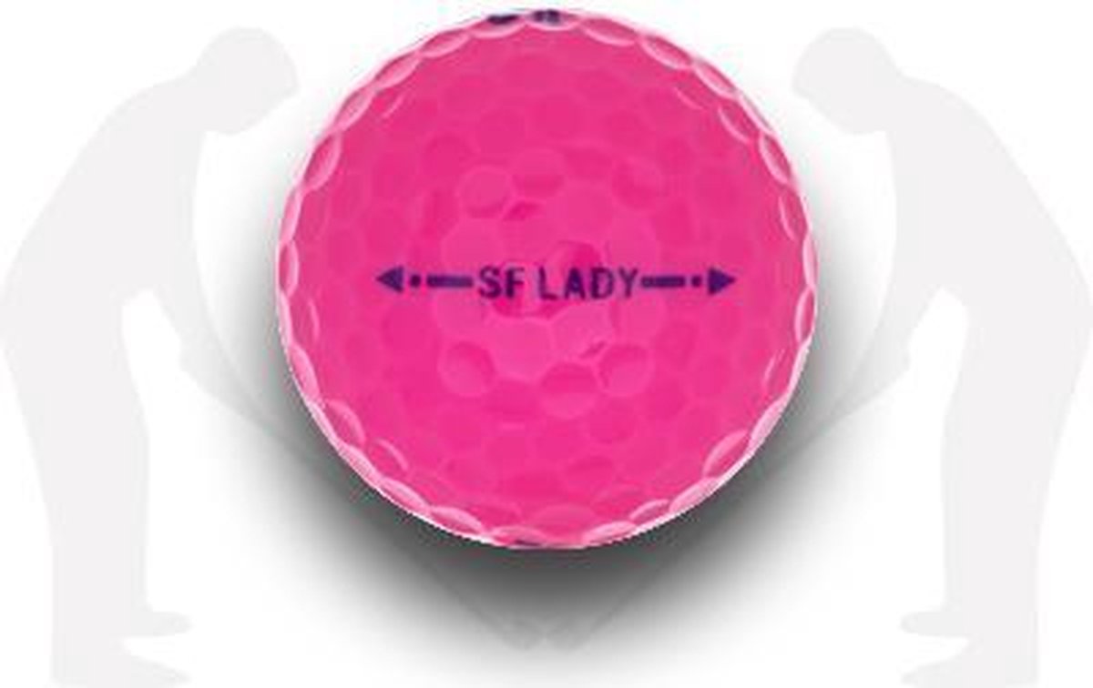 SRIXON SOFT FEEL - ROZE A / 12 stuks