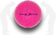 SRIXON SOFT FEEL - ROZE A / 12 stuks