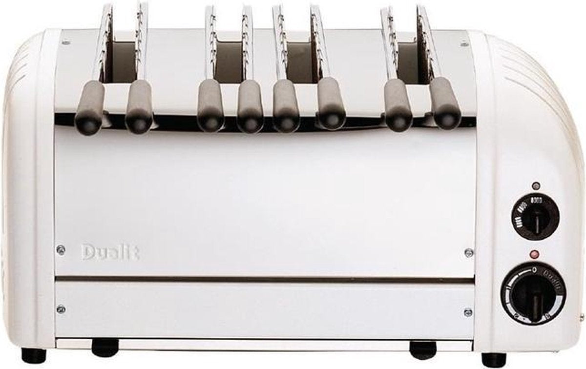 Dualit sandwich toaster 4 sleuven wit 41034
