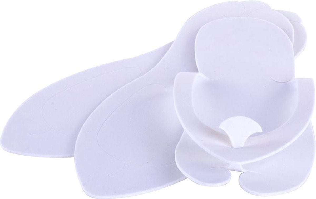 Wegwerp slippers WIT 10 paar universeel t/m voet maat 42