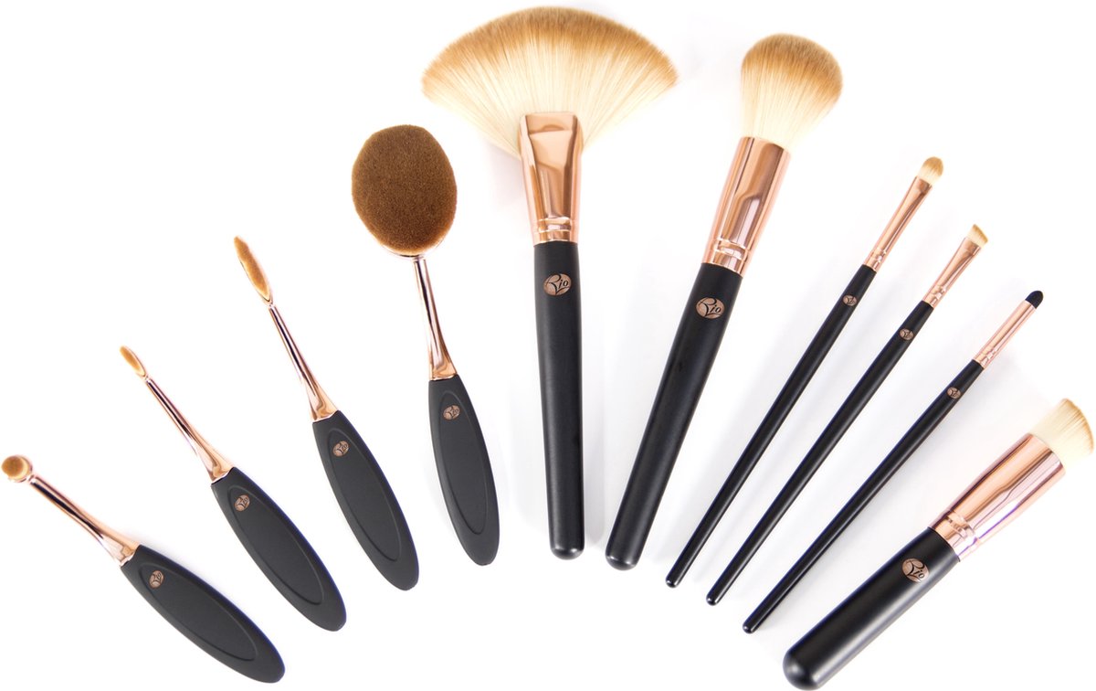 RIO BRCO The Make-Up Artists Pro Brush Collection 10st
