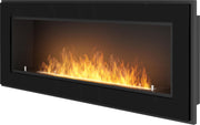 Infire - Sfeerhaard bio - ethanol Haard met glasplaat Wandsfeerhaard - 120 x 49 cm.