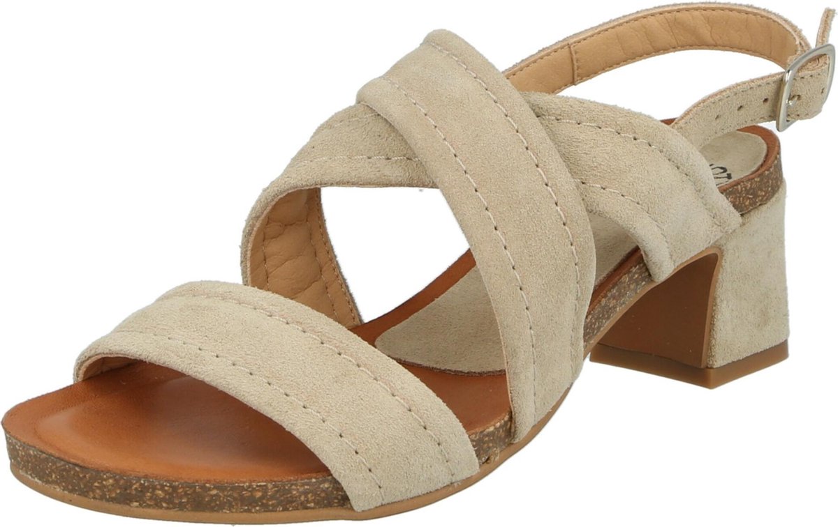 Ca Shott sandalen met riem Lichtbruin-38