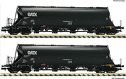 Fleischmann 849005 2-delig Set: stofsilowagon