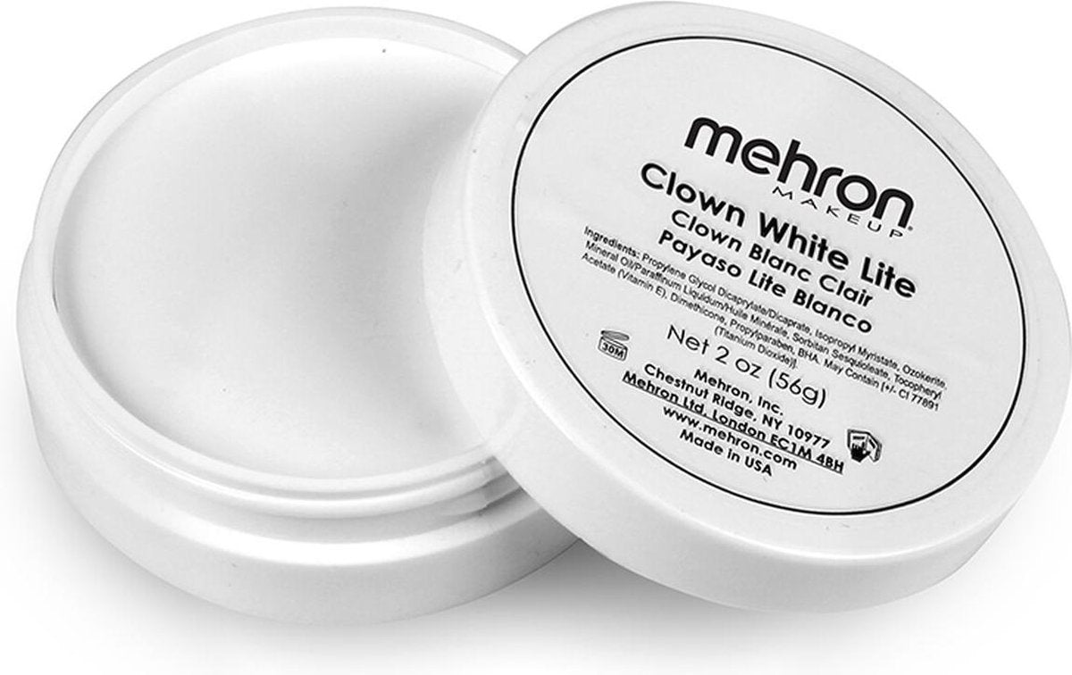 Mehron Schmink Clown White Lite