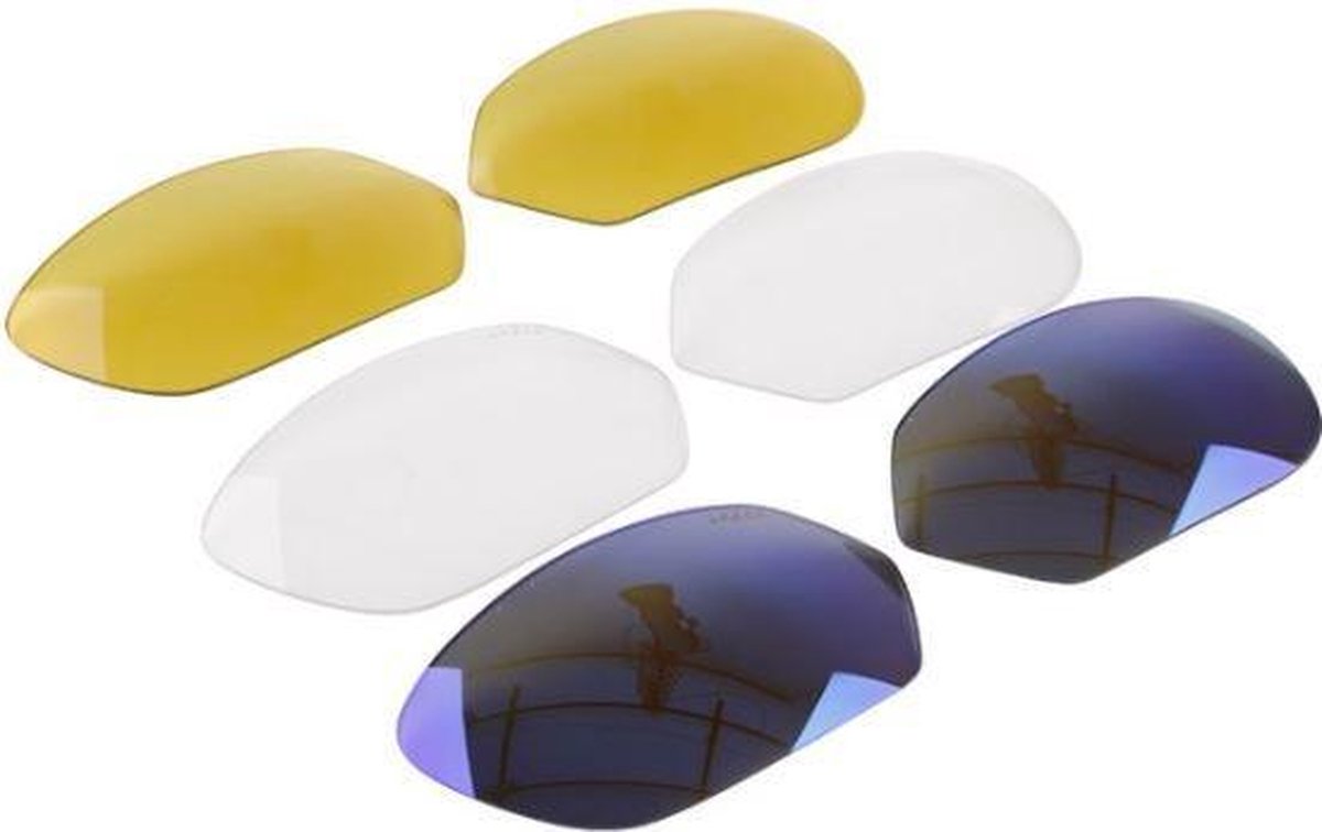 Lazer Lenzenset Ec 1 Blauw/geel/transparant