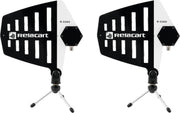 RELACART R-22AU Wide-band directional active Antenna 2x