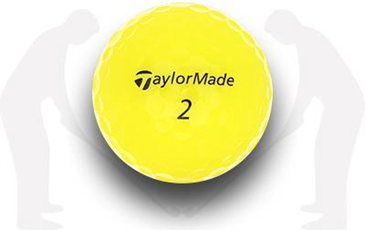 TAYLORMADE GOLFBALLENMIX A / Yellow / 12 stuks