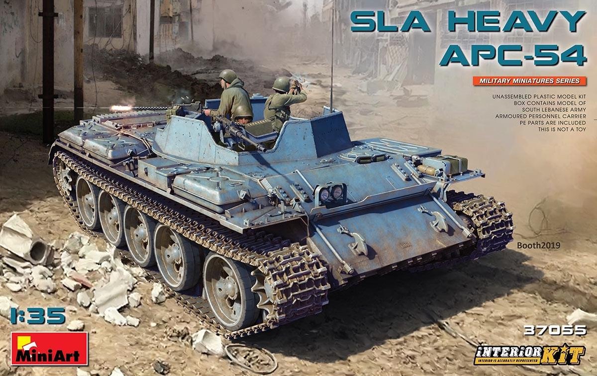 Miniart - Sla Heavy Apc-54. Interior Kit 1:35 (3/20) * - MIN37055 - modelbouwsets