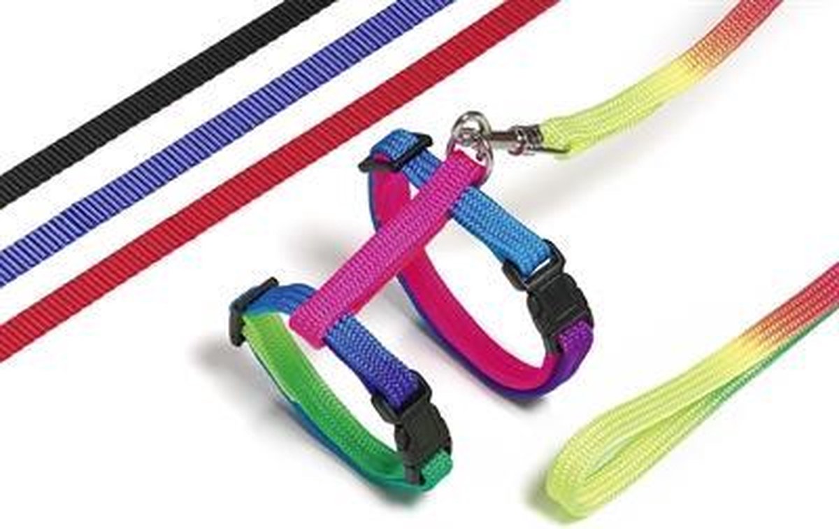 Zzzkarlie Konijnentuig Met Lijn Zwart - 15 MMX25-45 CM