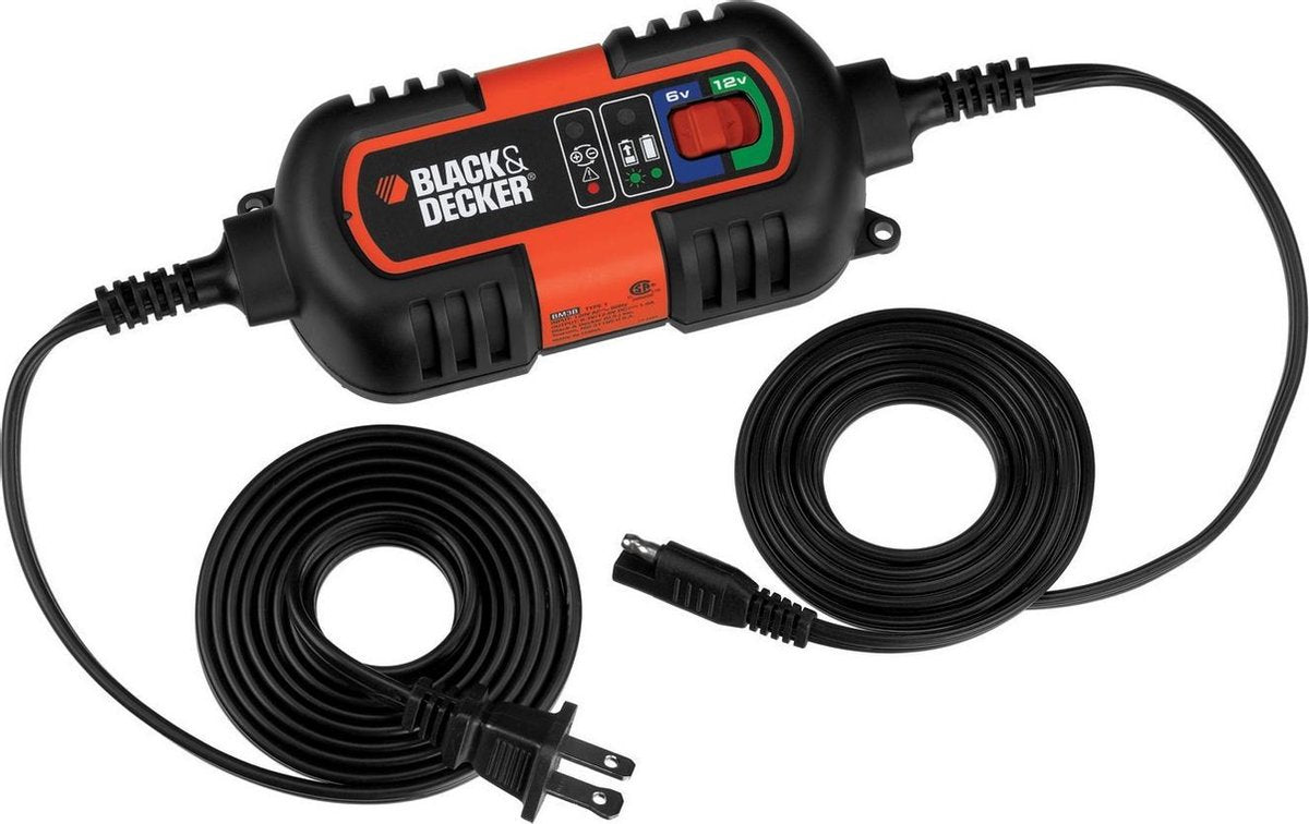 BLACK+DECKER BDV090 Acculader 6V & 12V