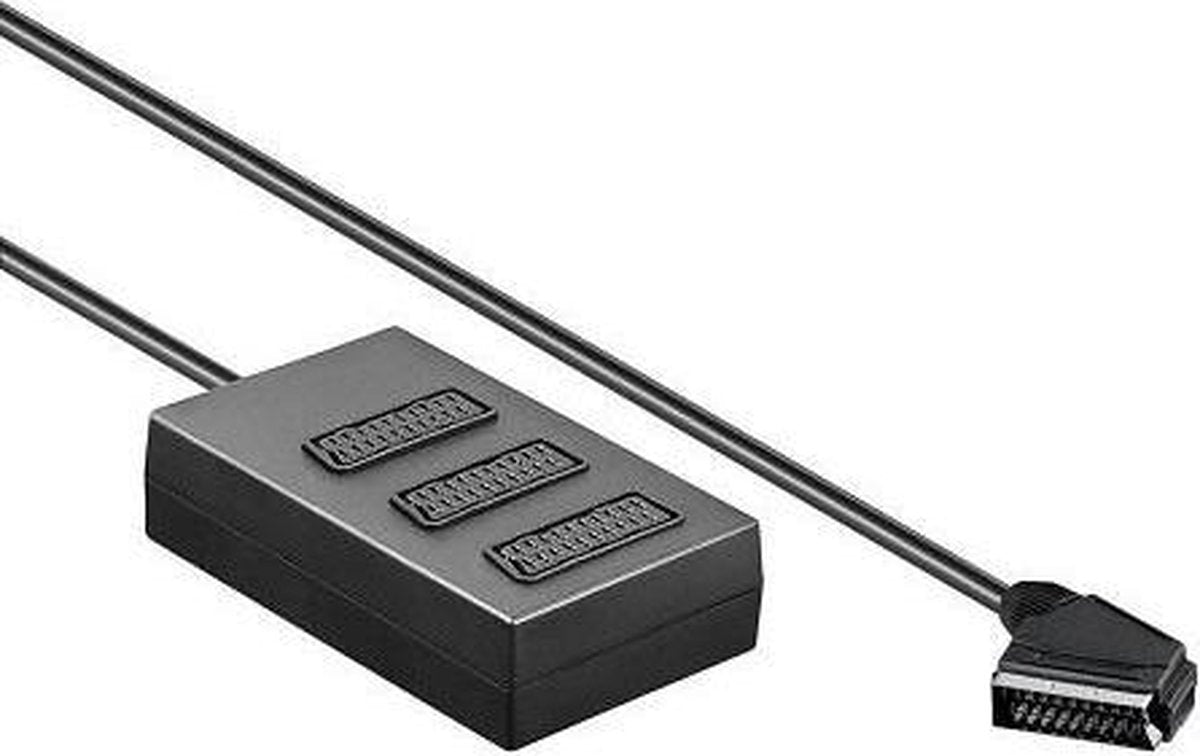 Valueline - 3-poorts Scart Splitter