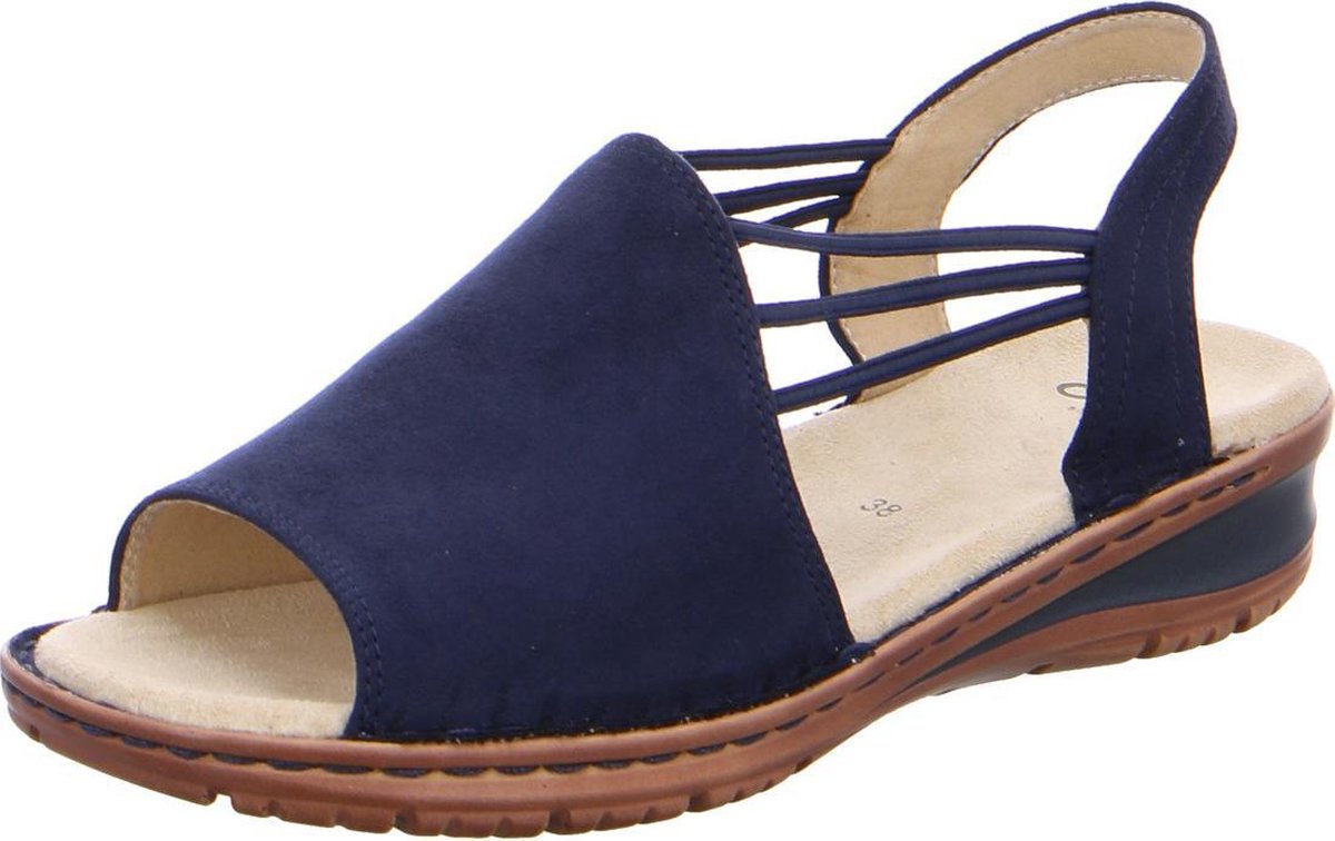 ARA - dames sandaal - blauw - maat 35