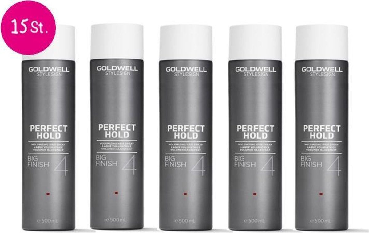 15x Goldwell StyleSign Big Finish Hair Spray 500ml