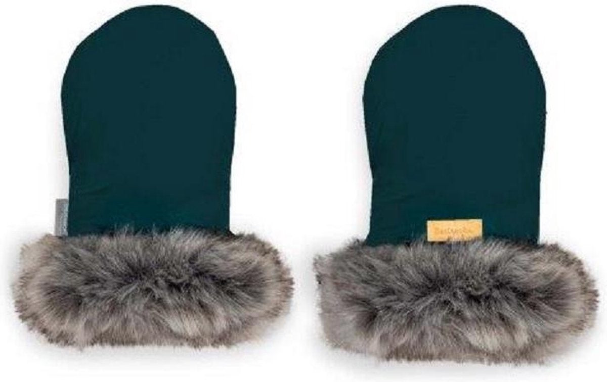 Beztroska - Golfhandschoenen - imitatie bont - Groen