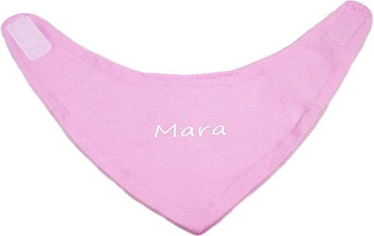 Leuk kado met naam babybanda - roze