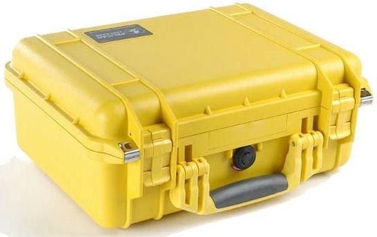Peli Case   -   Camerakoffer   -   1450    -  Geel   -  excl. plukschuim  37