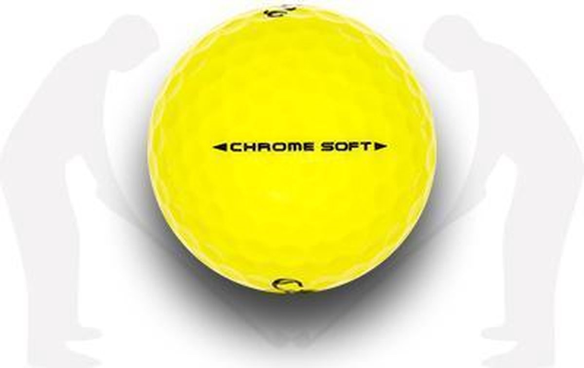 CALLAWAY CHROME SOFT AA / 12 stuks / Yellow