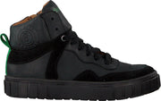 Braqeez Jongens Hoge sneakers Lars Lux - Zwart - Maat 35